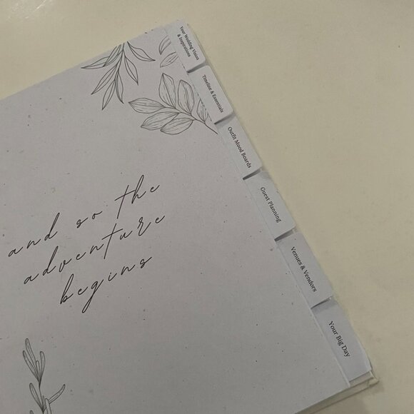 Our Wedding Planner Book - Picture 5 of 10